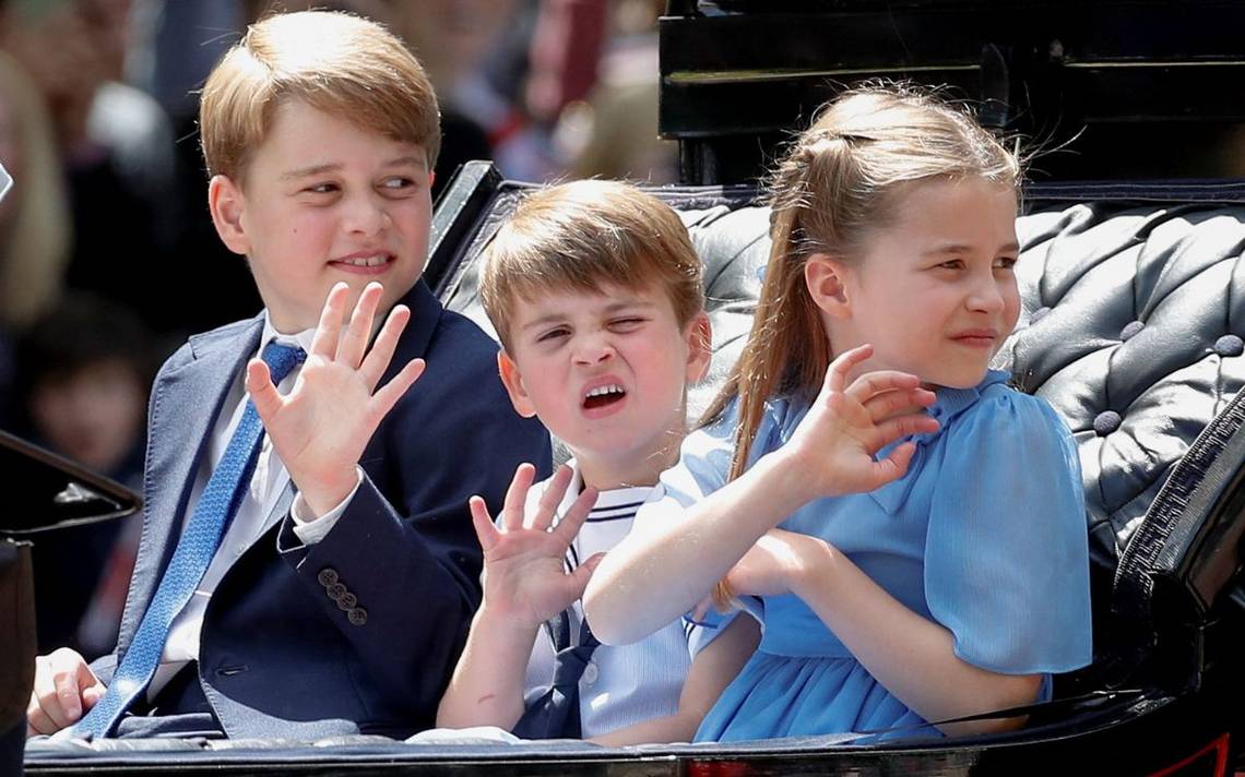 Jubileo de Isabel II: los pequeños príncipes que se robaron las cámaras en la celebración (Fotos)