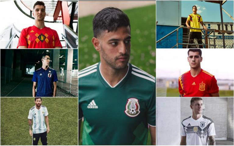 Contratado Musgo Llorar Estas selecciones presentaron el uniforme que usarán en Rusia 2018 - El Sol  de México | Noticias, Deportes, Gossip, Columnas