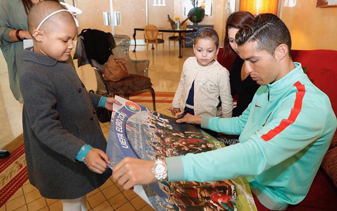 Cristiano Ronaldo convive con niños enfermos; ellos me inspiran - El Sol de  México