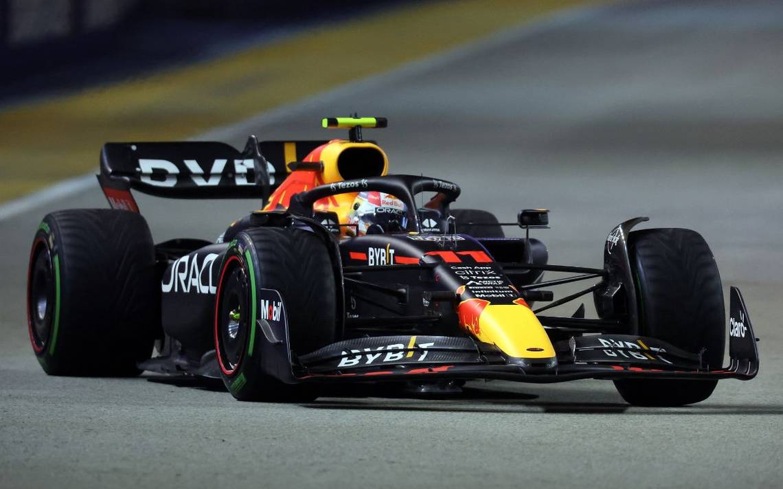 Checo Pérez largará segundo en el GP de Singapur