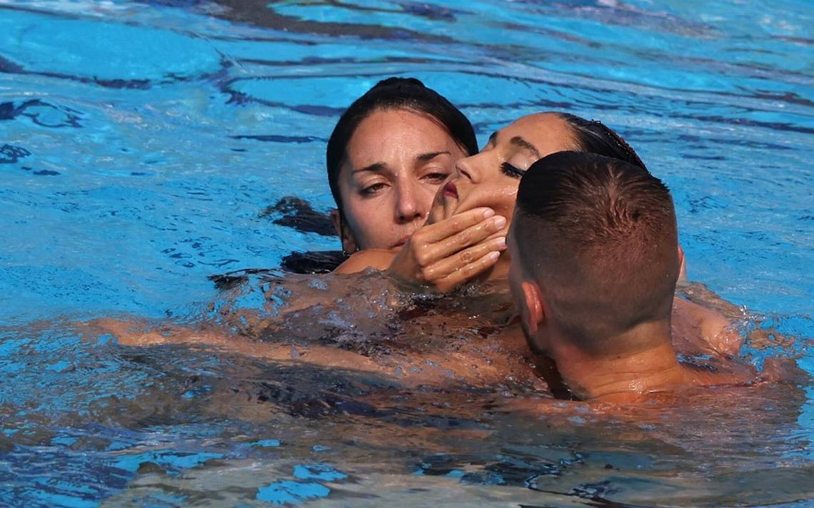 Todo se volvió negro: nadadora habla sobre el momento antes de desmayarse en una piscina