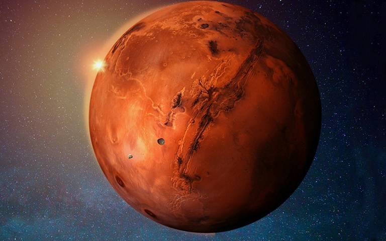 Marte se ha vuelto la meta a conquistar por Elon Musk. Foto: Pixabay.   