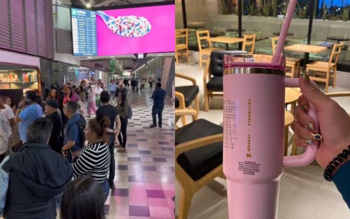 Starbucks’ pink Stanley unleashes a furor: this is what the lines looked like to obtain it