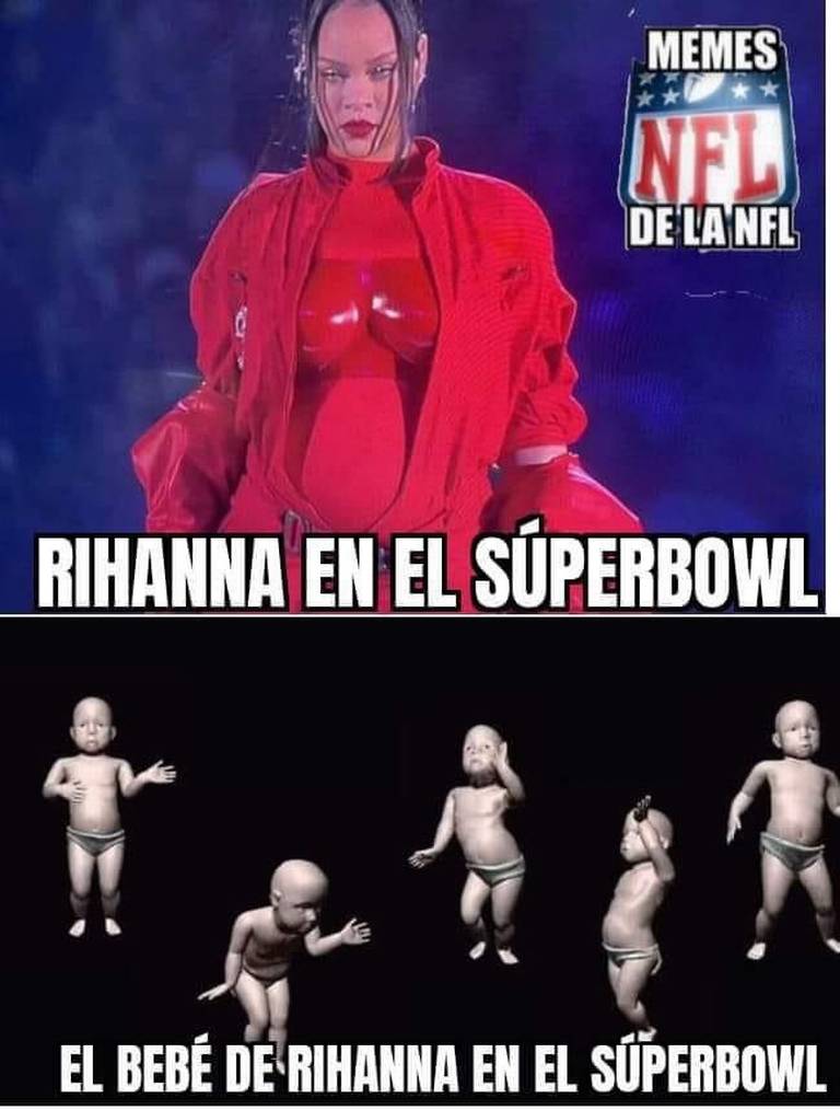 Memes por el show de Rihanna en el Super Bowl no perdonan a la cantante -  El Sol de México | Noticias, Deportes, Gossip, Columnas