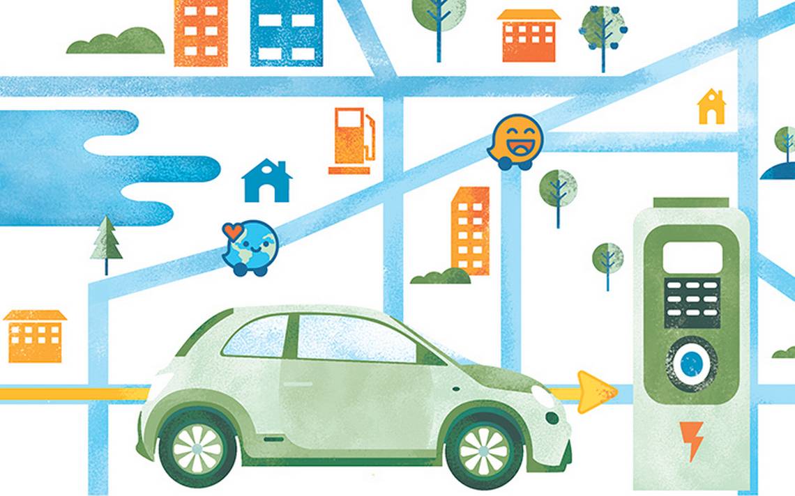 Waze prepara mapeo para vehículos híbridos y eléctricos