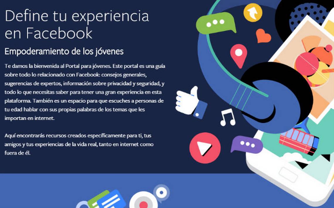 Facebook lanza portal para jóvenes