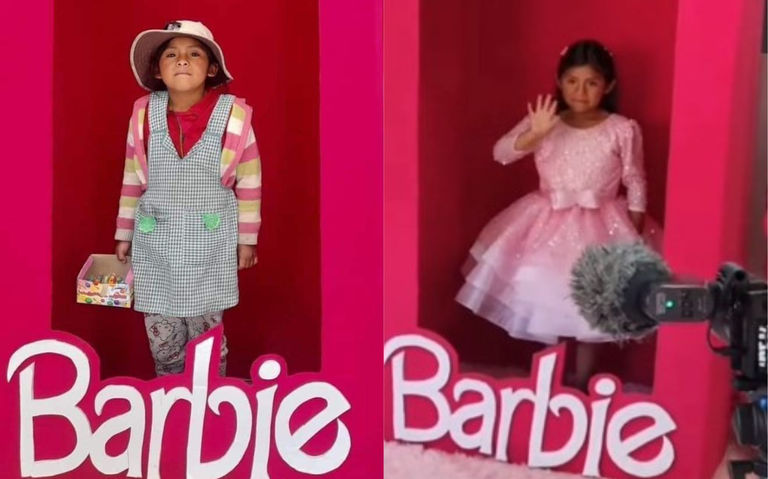 Mira qué famosa tarijeña ya estuvo en la caja rosa de Barbie