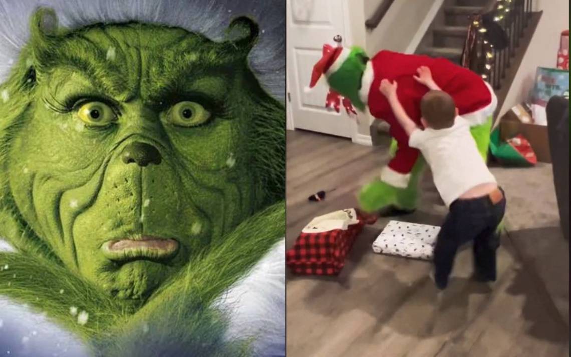 Dads in Grinch mode: they steal their children’s gifts to become a trend on TikTok