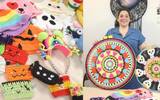 Gracias al crochet se pueden realizar portavasos, diademas o gorros | Víctor De Sampedro