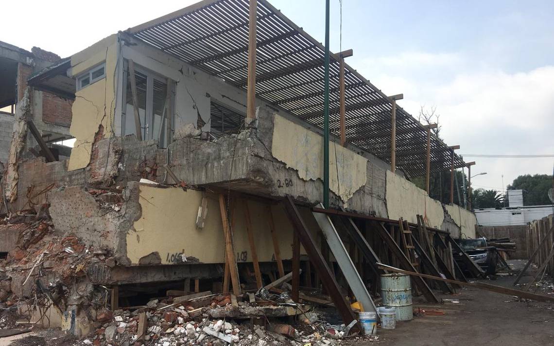 Concluye segunda etapa de demolición en el Colegio Rébsamen - El Sol de  México | Noticias, Deportes, Gossip, Columnas