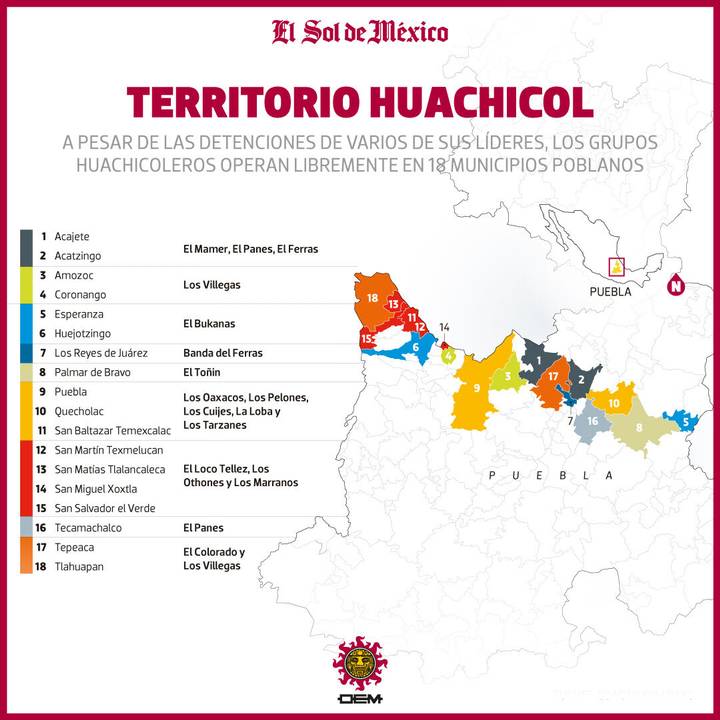 Guacamaya Leaks: En Puebla, 15 grupos se disputan el huachicol