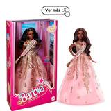 Barbie The Movie – Barbie presidenta con vestido rosa y dorado