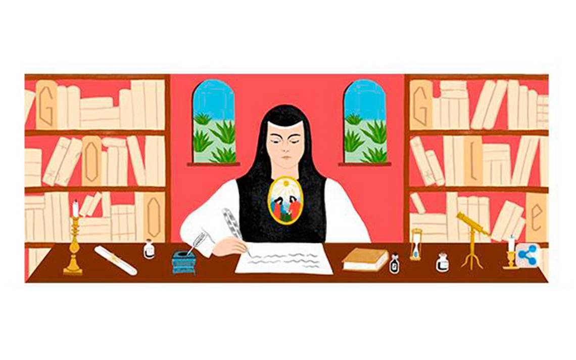 Con doodle, celebran natalicio de Sor Juana Inés de la Cruz - El Sol de  Toluca | Noticias Locales, Policiacas, sobre México, Edomex y el Mundo