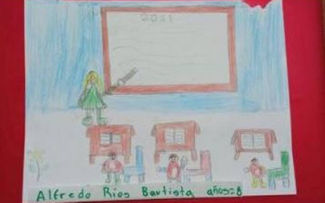 A través de dibujos, niños expresan su deseo de volver a clases - El Sol de  México | Noticias, Deportes, Gossip, Columnas