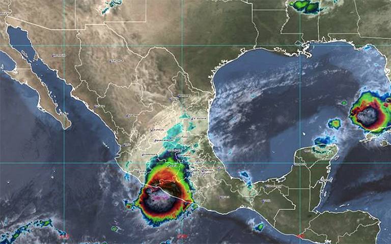 Tormentas y huracanes ponen en alerta a México - El Sol de México