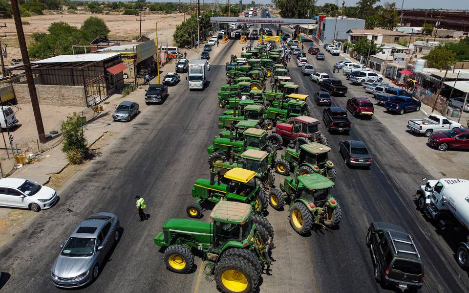 Agricultores del noroeste intensifican bloqueos - El Sol de México |  Noticias, Deportes, Gossip, Columnas