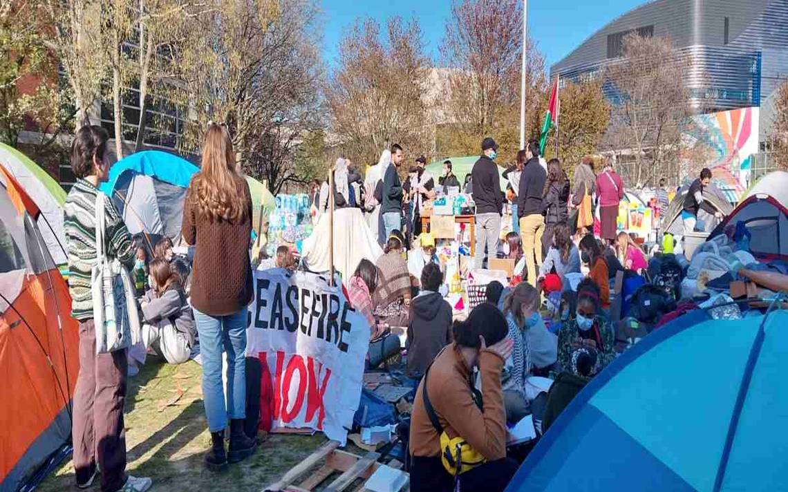 Students set up pro-Palestinian camps at major Canadian universities – El Sol de México