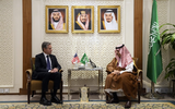 Recientemente Blinken visitó Arabia Saudita. Foto: AFP